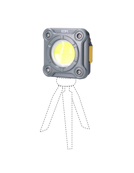 Mini foco led de trabajo 20w 1.000lm cob edm