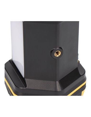 Linterna de mano con led frontal 400lm + lateral 200lm edm