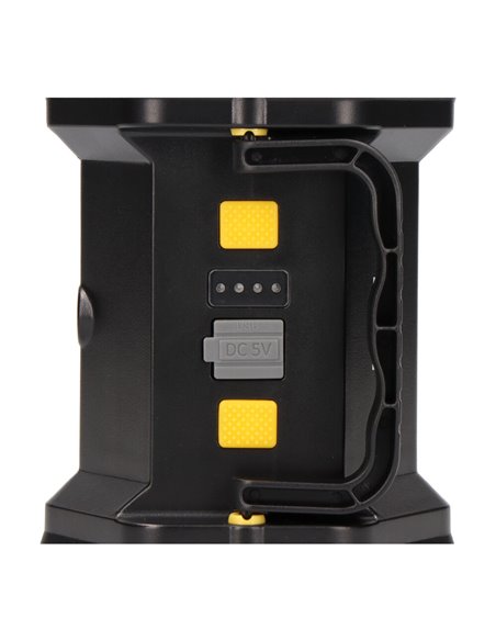 Linterna de mano con led frontal 400lm + lateral 200lm edm