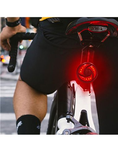 Linterna trasera de señalizacion para bicicleta de led edm