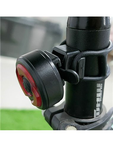 Linterna trasera de señalizacion para bicicleta de led edm