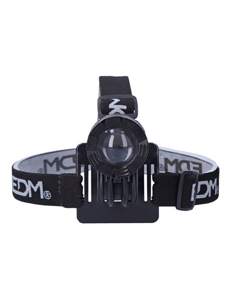 Linterna de bicicleta/frontal de led 180lm edm