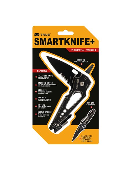 Smartknife + navaja multiusos 15 en 1 tu6869 true
