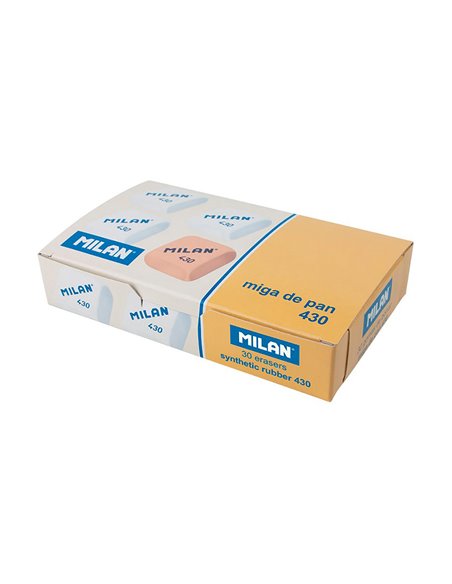 Pack con 30 gomas mod. 430 miga de pan milan