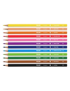 Pack con 12 lapices de colores milan 2