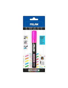 Blister com marcador rosa Fluoglass 2-4mm Milan 2