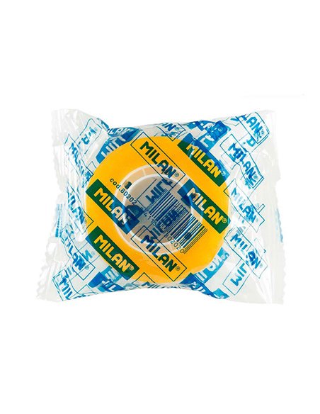 Cinta adhesiva transparente 19mm x 33m milan