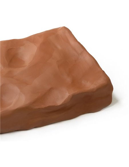 Arcilla natural 400g, secado al aire color terracota milan