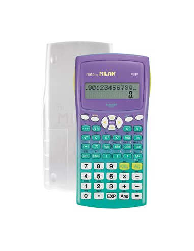 Calculadora científica blister M240 Sunset Green Milan
