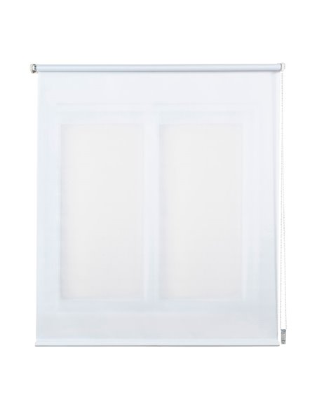 Estor enrollable clip&fix 120x180cm blanco nieve stor planet