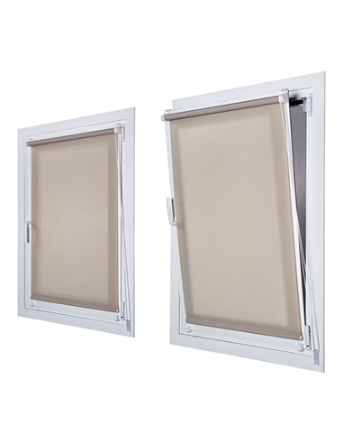 Estor enrollable clip&fix 75x180cm piedra stor planet