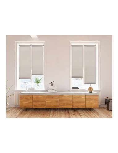 Estor enrollable clip&fix 75x180cm piedra stor planet