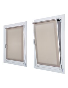 Estore de enrolar Clip&Fix 120x180cm pedra Cintacor - Storplanet 2