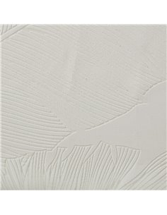 Cortina 140x240cm modelo tropical blanco 2