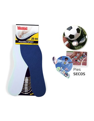 Plantilla para calzado sport hidalgo