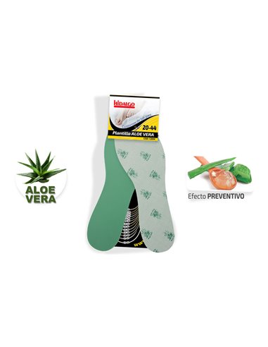 Plantilla para calzado aloe vera hidalgo