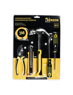 Set herramientas 6 unid. benson 2