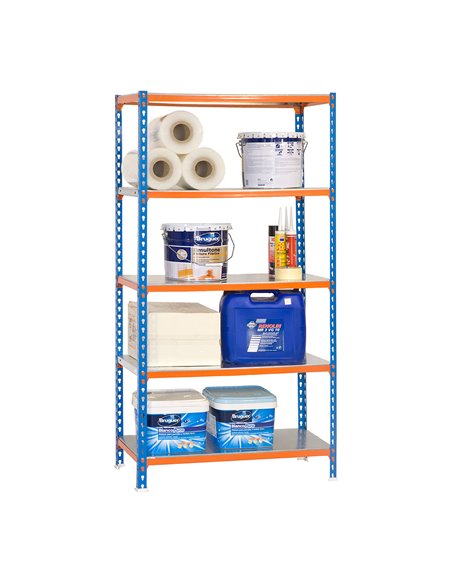 Estante metálica sem parafusos SimoClick Plus 5/500 Simon Rack