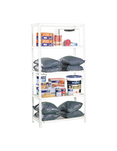 Kit estantería metálica comfort 5/400 blanco simon rack