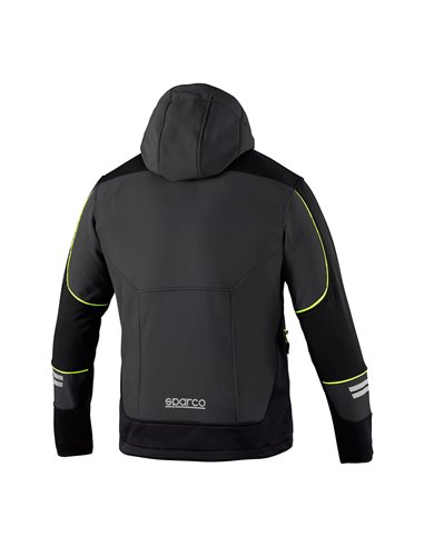 S.of. chaqueta técnica ndis soft-shell tech talla xl gsgf 02412gsgf4xl sparco