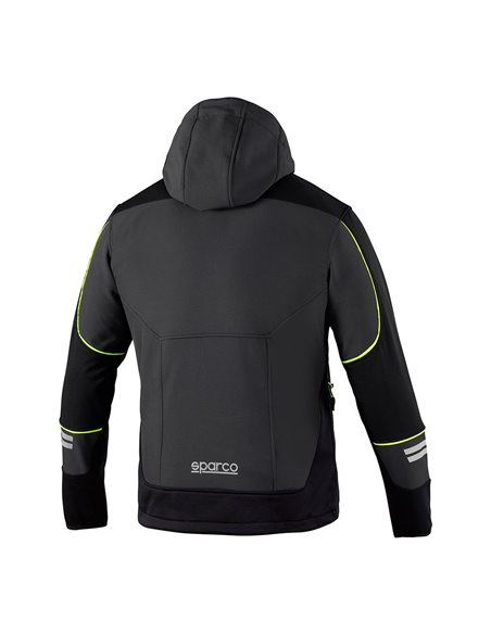 S.of. chaqueta técnica ndis soft-shell tech talla xl gsgf 02412gsgf4xl sparco