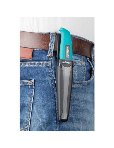 Cuchillo de exterior con estuche 4086000 wolfcraft