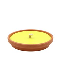 Vela de citronela en terracota ø14cm magic lights 2