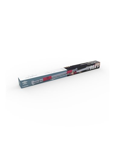 Barra para dominadas ajustable de 62 a 100cm carga maxima 100kg umbro