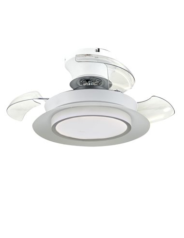 Ventilador LED com pás retráteis Villa 18W 1800Lm