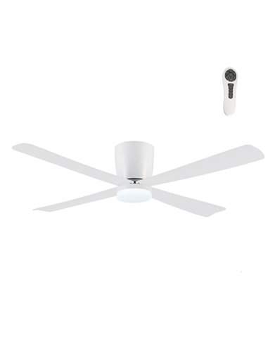 Ventilador DC Surat blanco Led 15W CCT