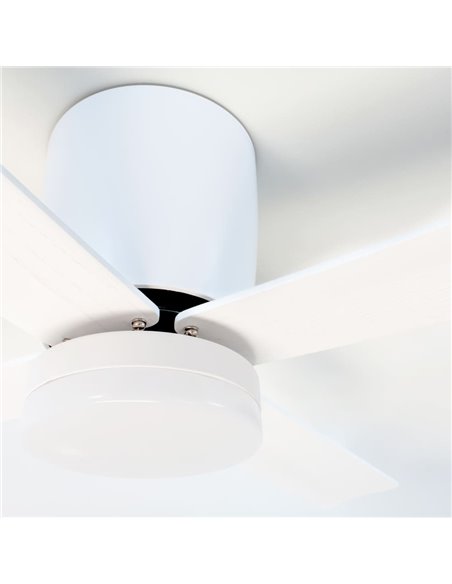 Ventilador DC Surat blanco Led 15W CCT