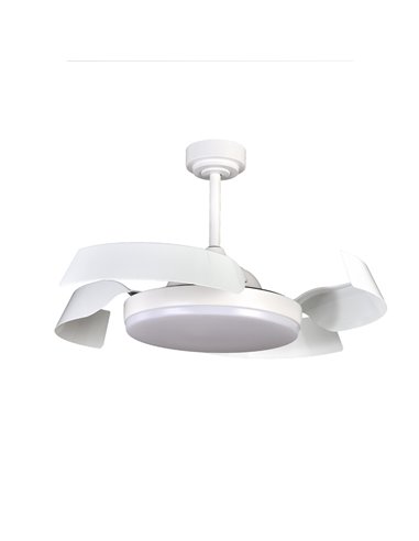 Ventilador de techo LED Batán Blanco 35W 3200lm CCT