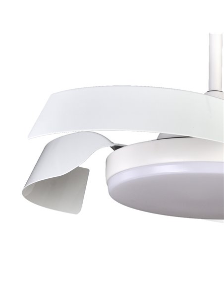 Ventilador de teto LED branco 35w 3200lm CCT