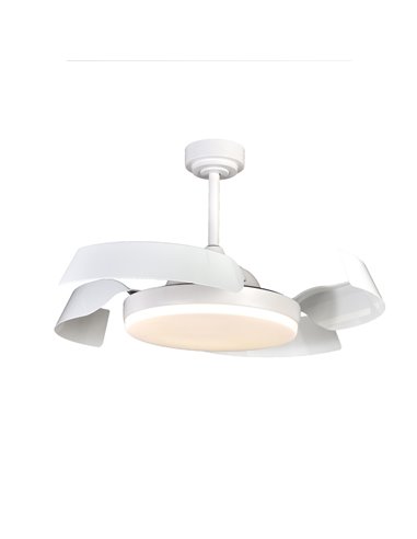 Ventilador de techo LED Batán Blanco 35W 3200lm CCT