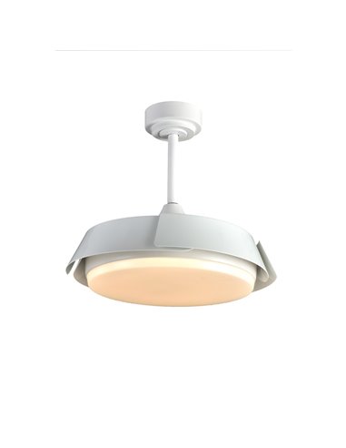 Ventilador de techo LED Batán Blanco 35W 3200lm CCT