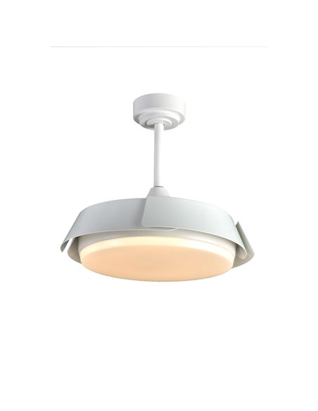 Ventilador de techo LED Batán Blanco 35W 3200lm CCT
