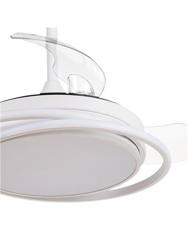Ventilador de techo LED Antila Mini Blanco 45W 4000 Lm CCT