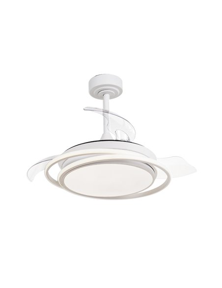 Ventilador de techo LED Antila Mini Blanco 45W 4000 Lm CCT