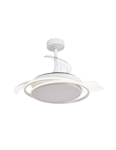 Ventilador de techo LED Antila Mini Blanco 45W 4000 Lm CCT