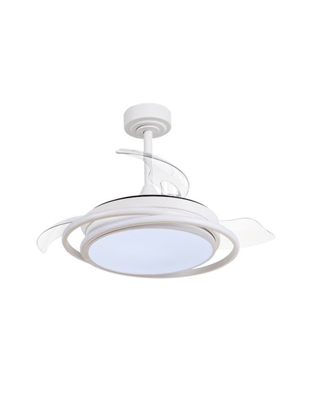 Ventilador de techo LED Antila Mini Blanco 45W 4000 Lm CCT