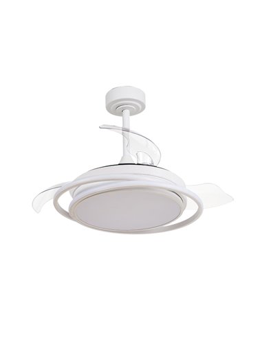 Ventilador de techo LED Antila Mini Blanco 45W 4000 Lm CCT