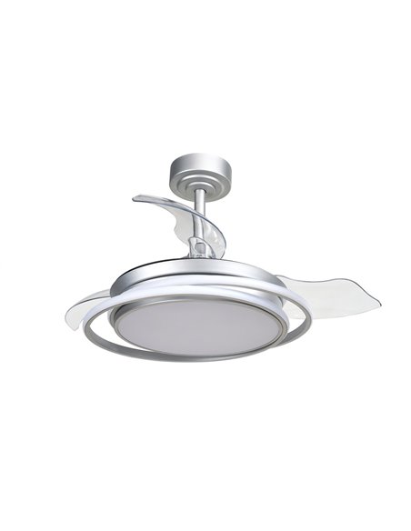 Ventilador de techo LED Antila Mini gris 45W 4000 Lm CCT