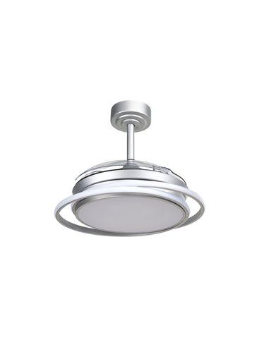 Ventilador de techo LED Antila Mini gris 45W 4000 Lm CCT