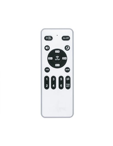 Ventilador de techo LED Antila Mini gris 45W 4000 Lm CCT