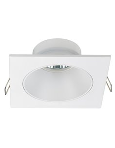 Empotrable fijo cuadrado blanco Zeus