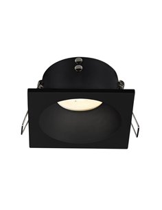 Empotrable de techo fijo Alhambra Cuadrado Negro IP65