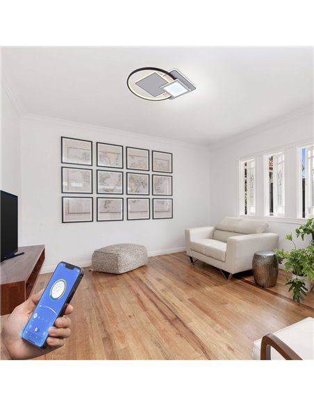 Plafón LED Cora 78W 6500Lm 3CCT Dim Smart