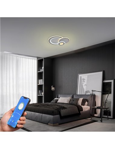 Elora Plafon LED 86W 6700lm 3CCT Dim Smart