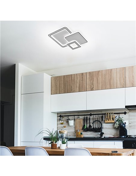 Plafón LED Elora 106W 7800Lm 3CCT Dim Smart