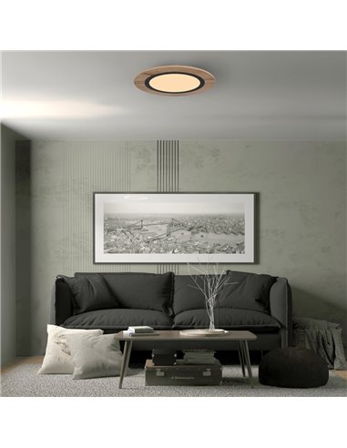 Plafón LED Hasbi 20W 1200Lm 3CCT Dim Smart